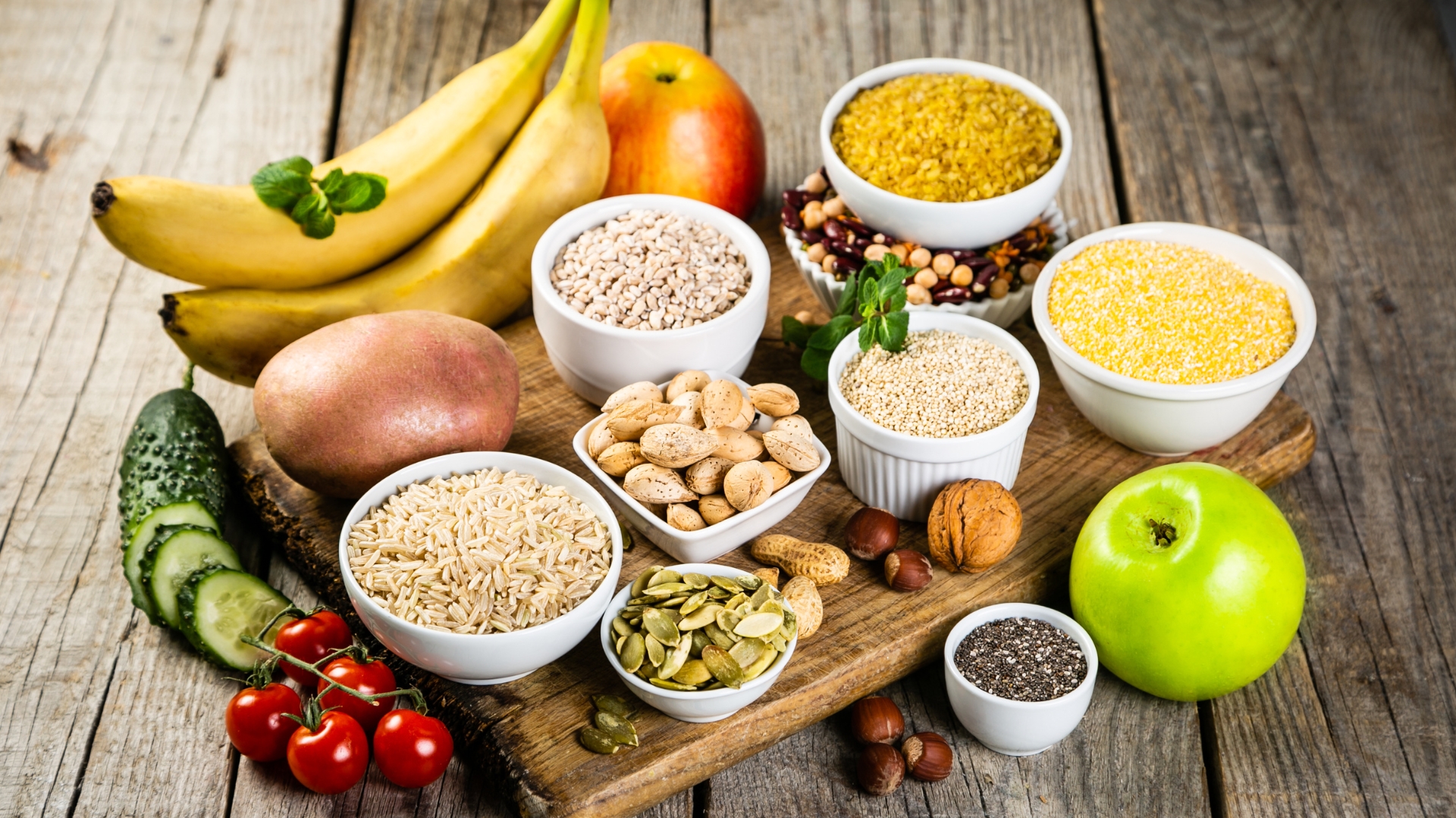 Diferentes tipos de carbohidratos